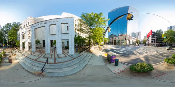 美国亚特兰大 2023年9月8日 360等长方形的佐治亚州亚特兰大州立酒吧图像 — 图库照片