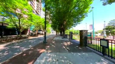 Atlanta 2023 şehir merkezinde POV bisiklet turu