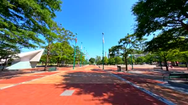 Atlanta Septiembre 2023 Caminando Por Parque Olímpico Centenario Atlanta Circa — Vídeo de stock