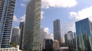 Hava görüntüsü Brickell Miami 2023