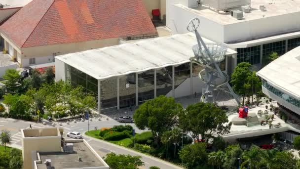 Aair Drone Video Apple Store Aventura Mall Florida — 图库视频影像