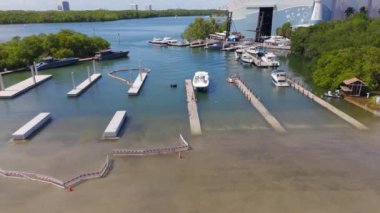 Ekim 2023 'te Haulover Parkı' nda su baskını