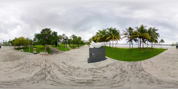 Miami Usa Oktober 2023 360 Gleicheckige Fotokunst Skulpturen Von Jorge — Stockfoto