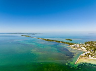 Hava fotoğrafı Florida Keys, 2023 dolaylarında.