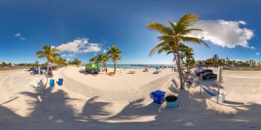 Key West, FL, ABD - 21 Ekim 2023 Eşkenar dörtgen fotoğraf Higgs Beach Key West Florida