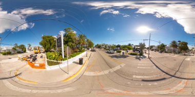 Key West, FL, ABD - 21 Ekim 2023: Southernest Beach Resort Hotel Key West 360 eşkenar dörtgen fotoğraf
