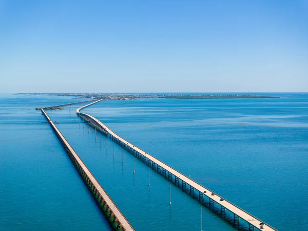 Archivfoto Florida Keys Seven Mile Bridge 2023 — Stockfoto