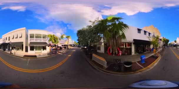 Key West Verenigde Staten Oktober 2023 360 Reisbestemming Key West — Stockvideo