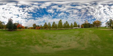 Washington DC, ABD - 28 Ekim 2023: ABD Capitol Grounds Washington DC. 360 panorama VR eşdörtgen fotoğraf