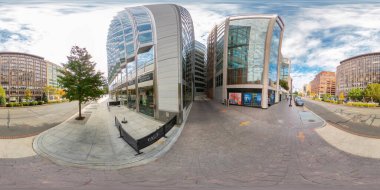 Washington DC, ABD - 28 Ekim 2023: Paul French Pastanesi ve Kafe Restoranı Washington DC.