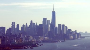 New York City 2023 'e yapılan hava stoku videosu.