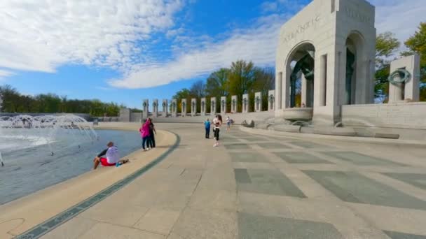 Archivvideo Touristen World War Memorial 2023 — Stockvideo