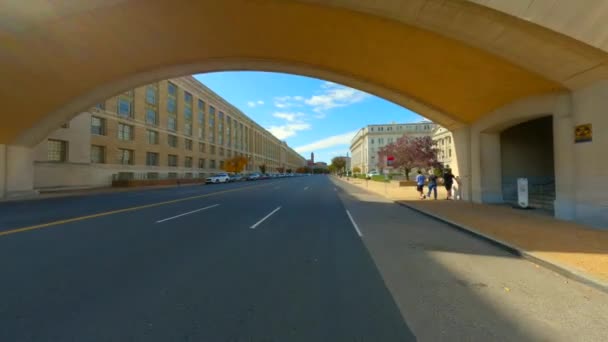 Zdjęcie Wideo Jazdy Independence Ave Washington 2023 — Wideo stockowe