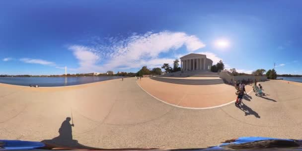 Washington Usa Október 2023 360 Video Thomas Jefferson Memorial Washington — Stock videók