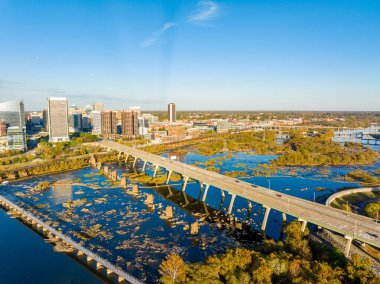 Hava fotoğrafı Richmond VA 2023 dolaylarında.