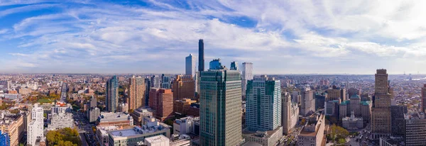 Aerial Panorama Downtown Brooklyn New York Usa 2023 — Stock Photo, Image