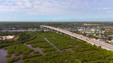 Moody Bulvarı Köprüsü Flagler Plajı ABD Matanzas Nehri üzerinde