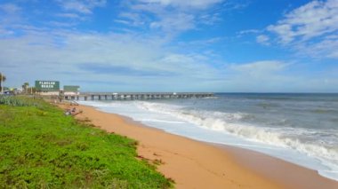 Flagler Plajı 'ndaki stok videosu Kasım 2023