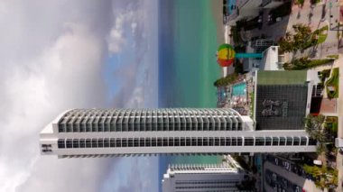 Hallandale Sahili, Florida ABD 'deki havacılık panorama merkezleri.