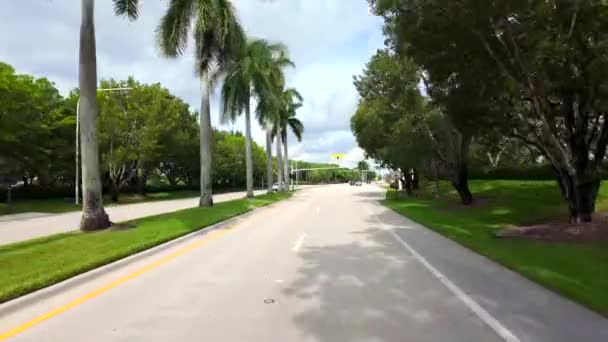 Rondleiding Weston Florida 2023 — Stockvideo