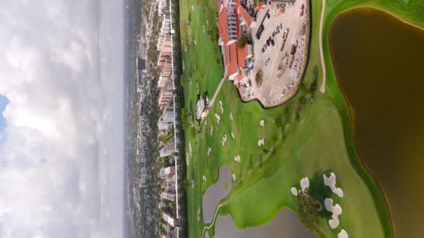 Vertical Drone Video Hallandale Beach Florida Paisaje 2023 — Vídeo de stock