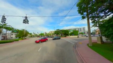 Miami, FL, ABD - 12 Aralık 2023 Miami Beach Florida 2023