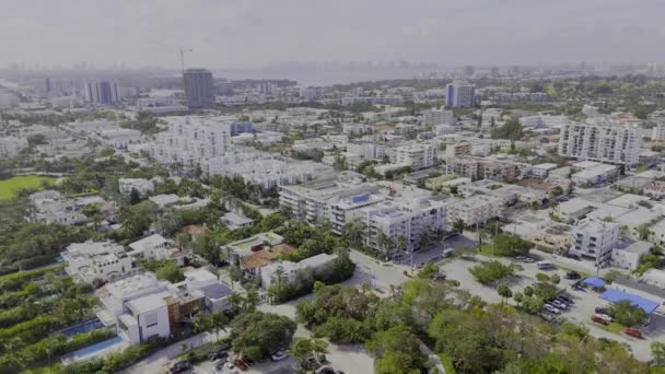 佛罗里达州迈阿密北部海滩的空中视频住宅区 — 图库视频影像