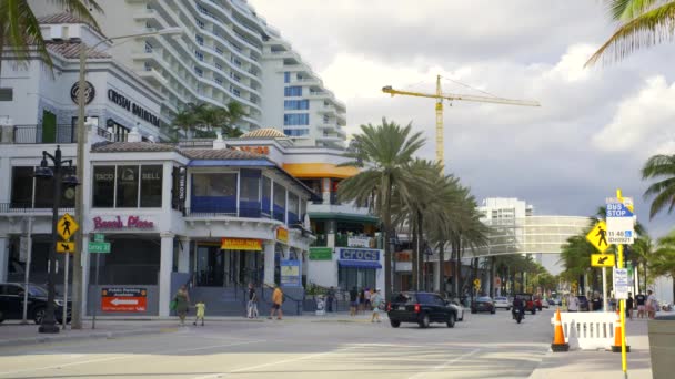 Fort Lauderdale Eua Janeiro 2024 Hdr Beach Place Fort Lauderdale — Vídeo de Stock