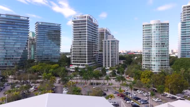 Miami Usa 2024 Január Residences Coconut Grove Miami 2024 Január — Stock videók