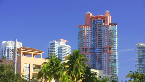 Miami Beach Jelenet Hdr 2024 — Stock videók