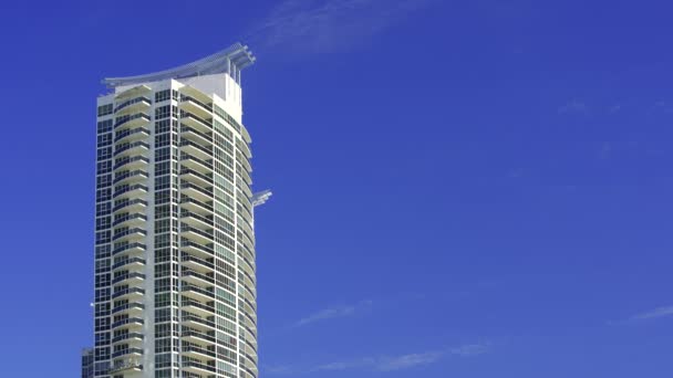 Μαϊάμι Ηπα Φεβρουαρίου 2024 Murano Grande Condominium Miami Beach Hdr — Αρχείο Βίντεο