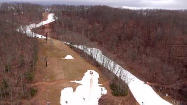 Ober Dağı Gatlinburg Tennessee Hava Denetim Videosu