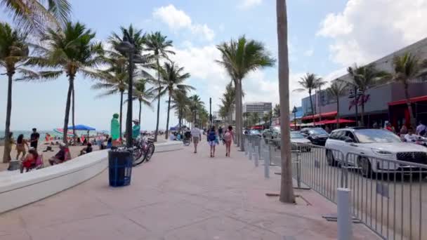 Fort Lauderdale Estados Unidos Marzo 2024 Visita Guiada Fort Lauderdale — Vídeos de Stock