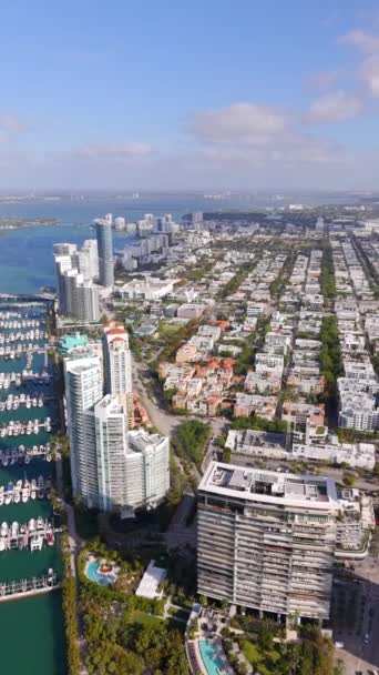 Vertical Video Miami Beach Marzo 2024 — Vídeos de Stock