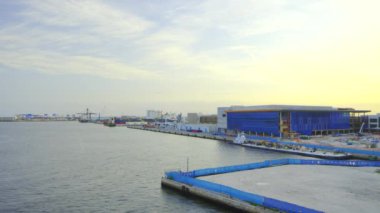 Hava HDR video Port Everglades Florida 4k