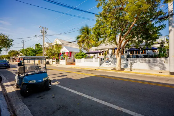 Key West Amerika Serikat Maret 2024 Adegan Jalanan Duval Street — Stok Foto