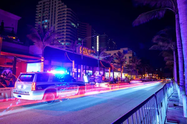 Fort Lauderdale Usa March 2024 How Spend Night Fort Lauderdale Stock Image