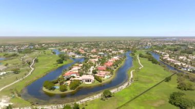 Lüks evler Heron Bay Parkland Florida lüks köşkler 4k 2024