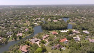 Parkland Florida 'da lüks hava turu evleri.