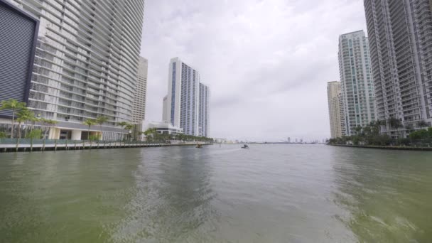 Vídeo Archivo Hdr Miami River 2024 — Vídeos de Stock