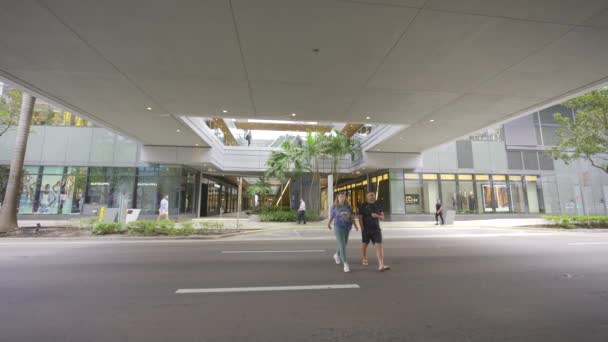 Μαϊάμι Ηπα Απριλίου 2024 Καταστήματα Στο Brickell City Centre Miami — Αρχείο Βίντεο