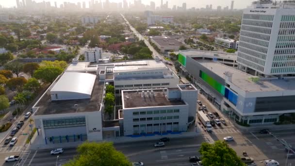 Miami Abd Nisan 2024 Miami Dade Koleji Hava Stoku Videosu — Stok video