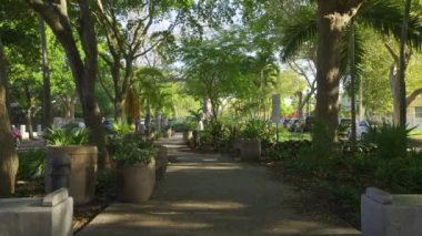 Küba Anıt Parkı Miami 4K hisse senedi görüntüleri