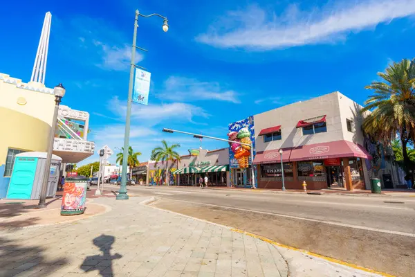 Miami Usa April 2024 Tourist Destination Shops Calle Ocho 2024 Stock Picture
