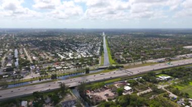 Hava videosu Snapper Creek Miami 4k