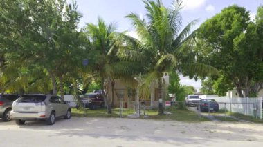 Miğfer Evi. Opa Locka Florida 'da. Tarihi dönüm noktası. Yaklaşık 2024. ABD