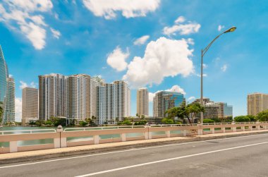 Miami Florida. Brickell Key 2024 stok resim fotoğrafı