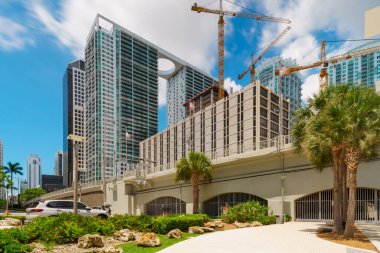 Brickell şehri. Miami, Florida ABD 2024
