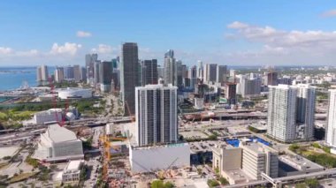 Miami, FL, ABD - 20 Haziran 2024: Miami 'ye dönme zamanı