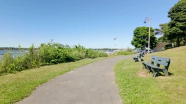 Salem Willows Parkı, Massachusetts, ABD 2024. Yürüyüş turu